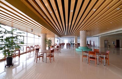 吉林醫(yī)藥學(xué)院圖書(shū)館內(nèi)裝- 福建省五建裝修裝飾工程公司