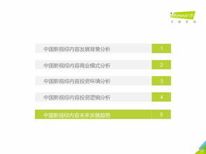 洞察機遇，優化布局 2019年中國影視綜內容投資價值研究報告簡版